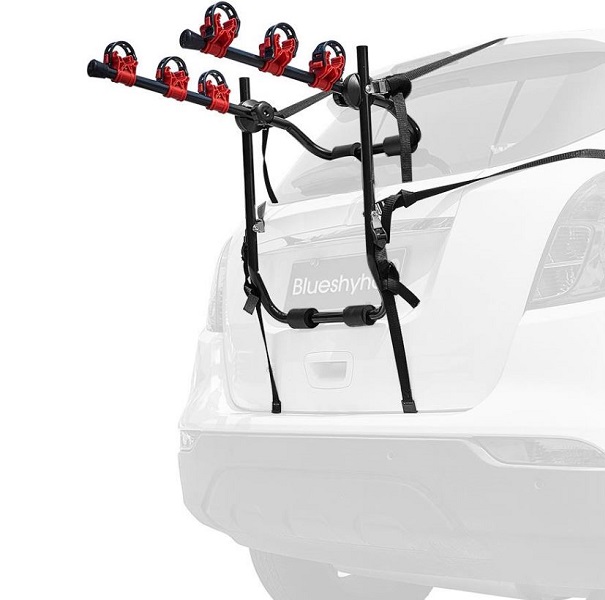 Bicycle Carrier Rack Rear Boot Mount For Car SUV Sedan Hatchback